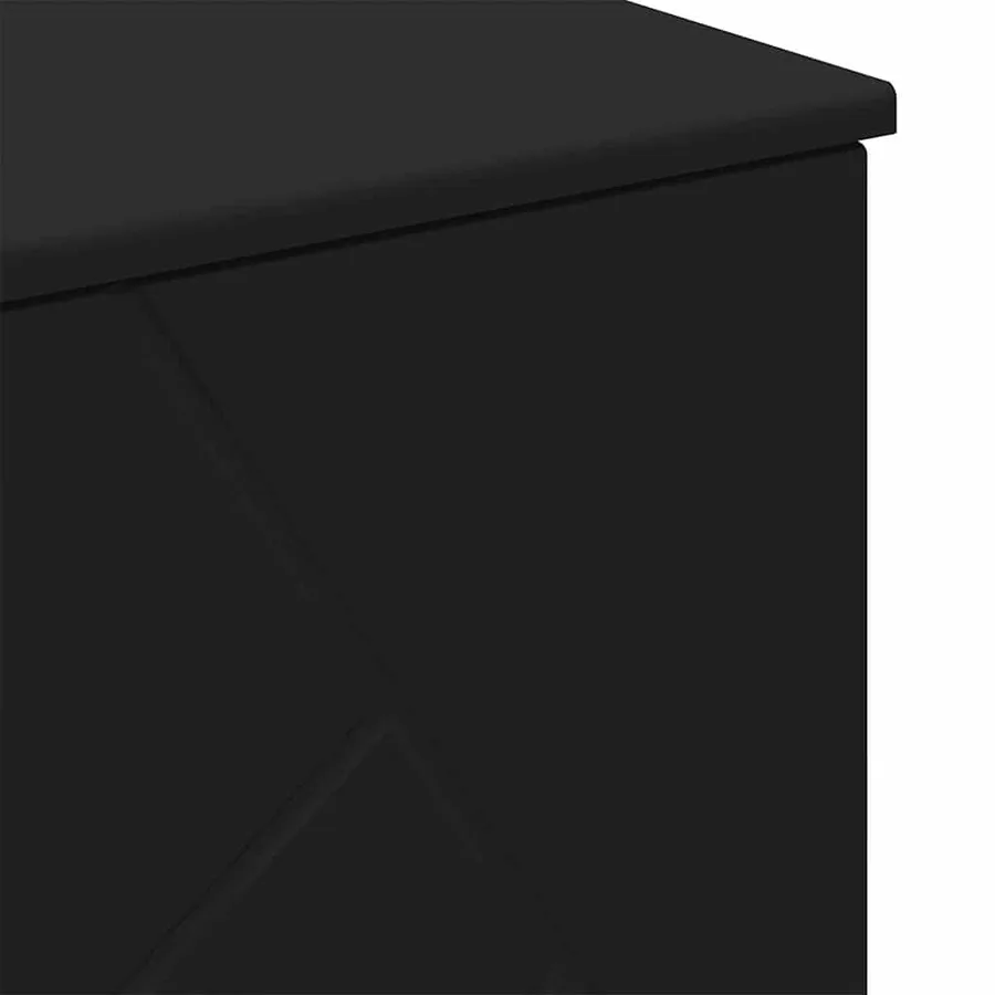 Cabinet de salle de bain avec tiroir Noir 76,5 x 35 x 64 cm - 11