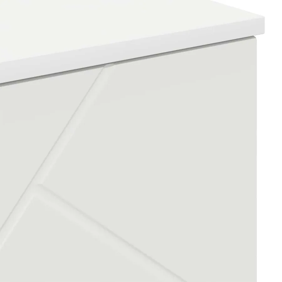 Cabinet de salle de bain avec stockage Blanc 60 x 35 x 80 cm - 11