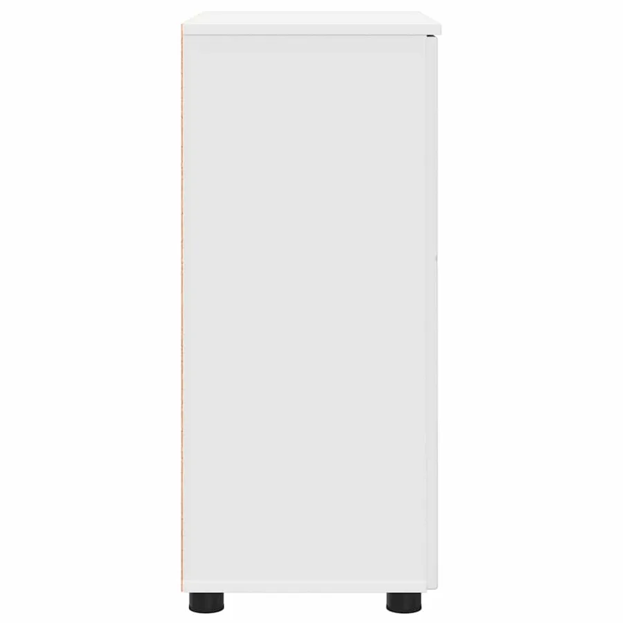 Cabinet de salle de bain avec stockage Blanc 60 x 35 x 80 cm - 7