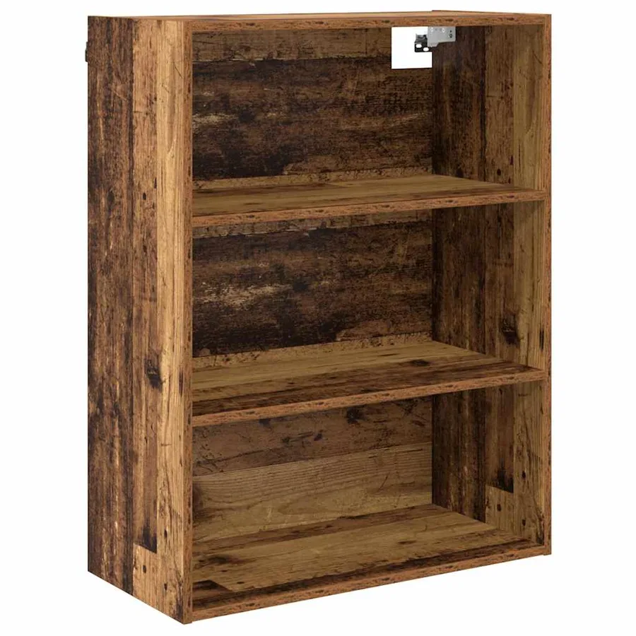 Haut Armoire Bois Ancien 69,5 x 34 x 180 cm - 7
