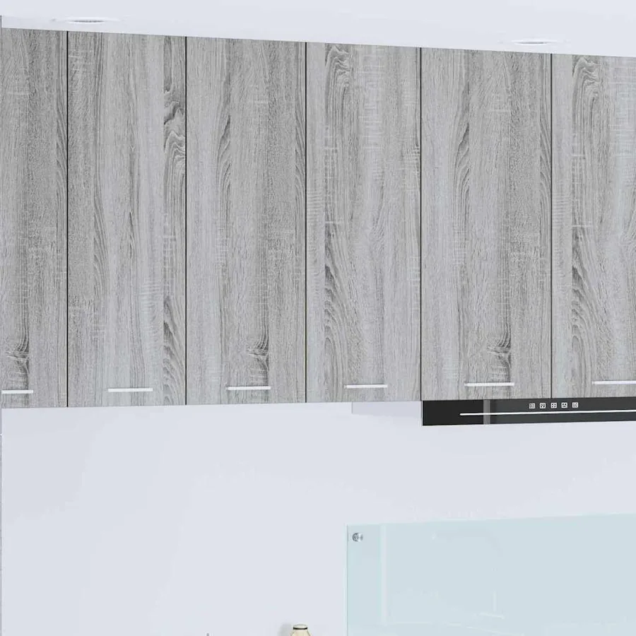Armoire suspendue Gris Sonoma 60 x 31 x 80 cm Bois d'ingénierie