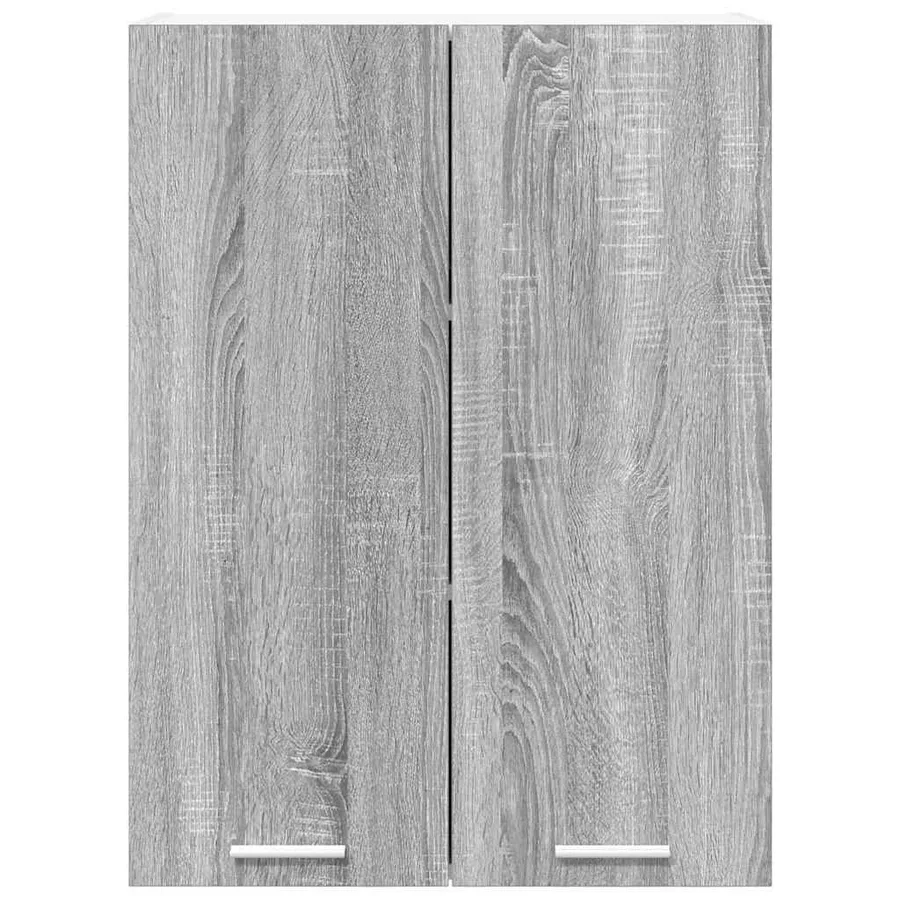 Armoire suspendue Gris Sonoma 60 x 31 x 80 cm Bois d'ingénierie - 6