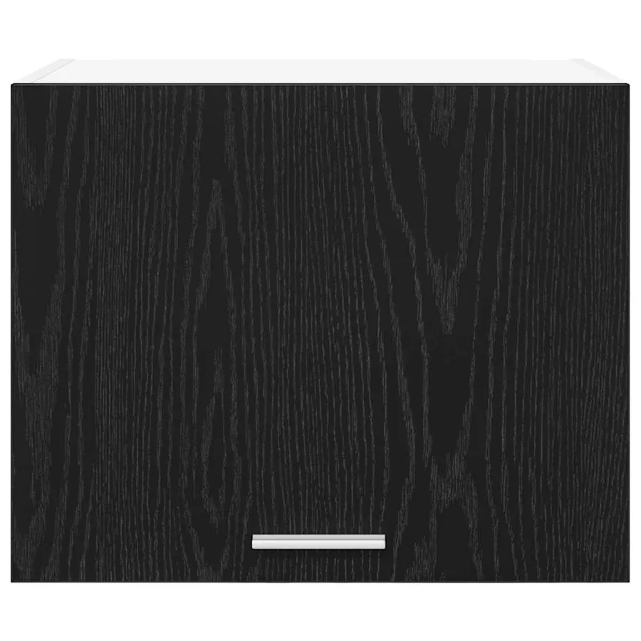 Armoire suspendue Chêne noir et Blanc 50 x 31 x 40 cm - 6