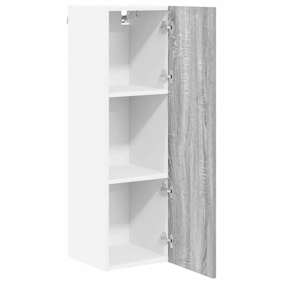 Armoire suspendue avec stockage Gris Sonoma 30 x 31 x 100 cm - 5