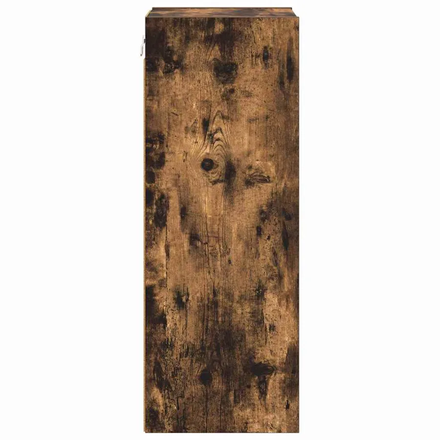 Armoire suspendue avec stockage Chêne fumé 30 x 29,5 x 80 cm - 6