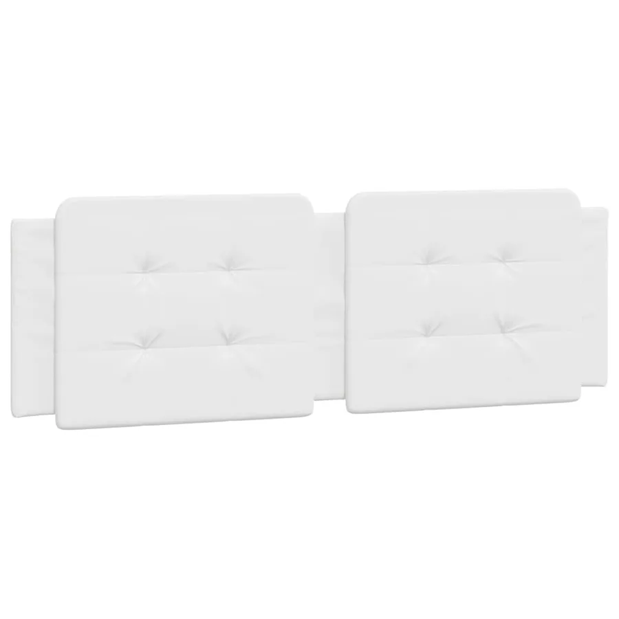 Coussin de tête de lit Zadar blanc 152 cm similicuir - 2