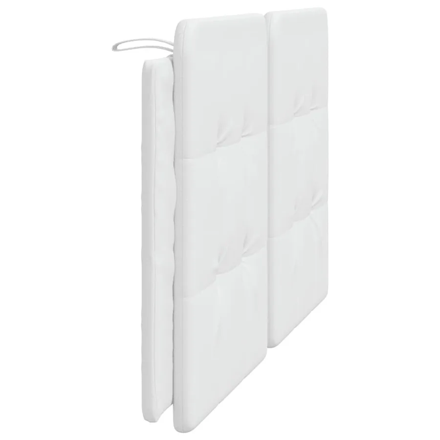 Coussin de tête de lit Zadar blanc 152 cm similicuir - 5