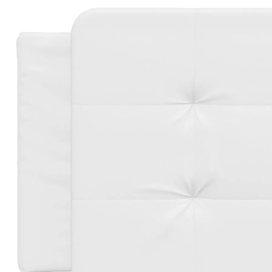 Coussin de tête de lit Zadar blanc 152 cm similicuir - 7