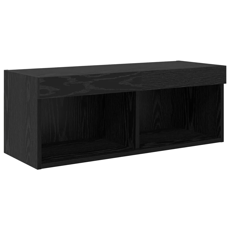Meubles TV muraux 6 pcs Chêne noir Bois d'ingénierie - 10