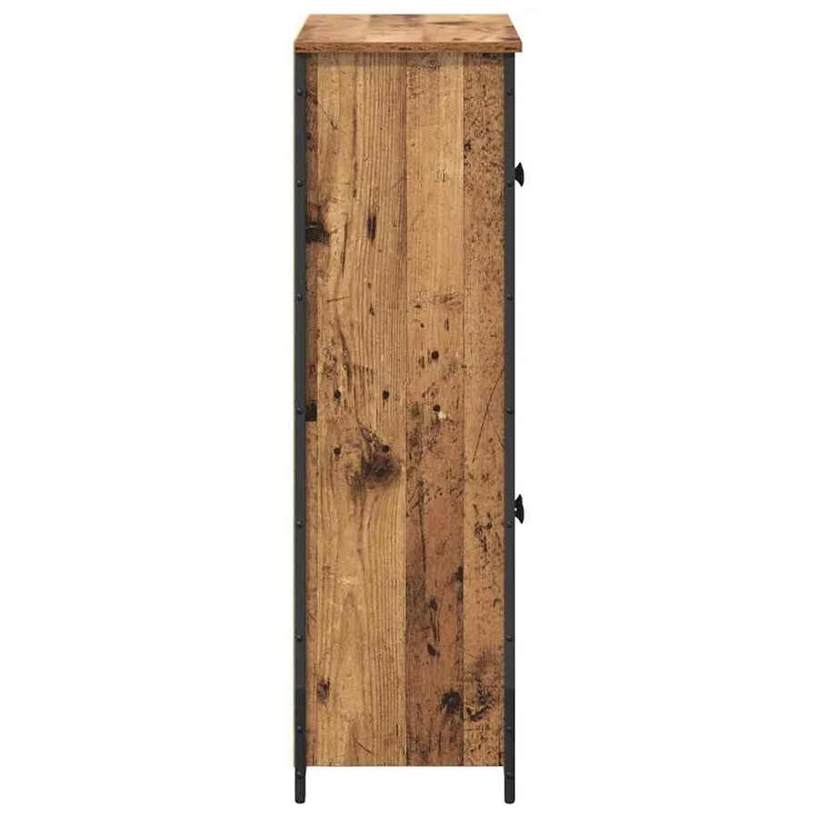 Haut Armoire Bois Ancien 62 x 32 x 106,5 cm Bois d'ingénierie - 7