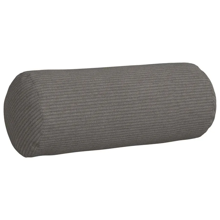 Coussins d'accent 2 pcs Gris clair Ø 15 x 40 cm - 5