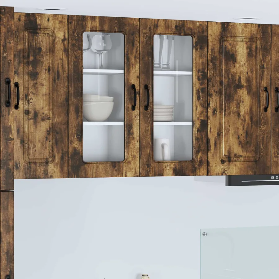 Panneau de lave-vaisselle Kalmar 2 pcs Chêne fumé