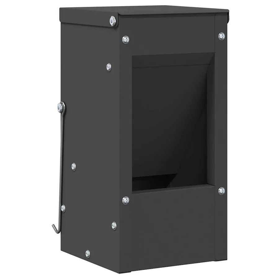 Distributeur pour lapins Noir 12,5 x 12,5 x 25 cm - 2