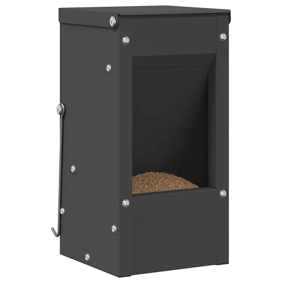 Distributeur pour lapins Noir 12,5 x 12,5 x 25 cm - 3