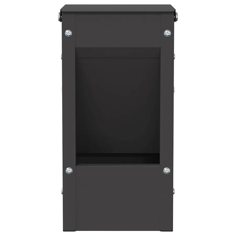 Distributeur pour lapins Noir 12,5 x 12,5 x 25 cm - 5
