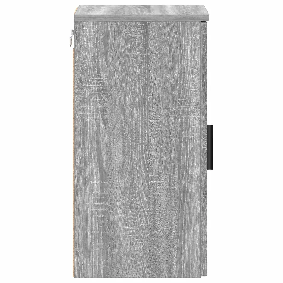 Cabinet de salle de bain Gris Sonoma 30 x 31,5 x 61 cm - 7
