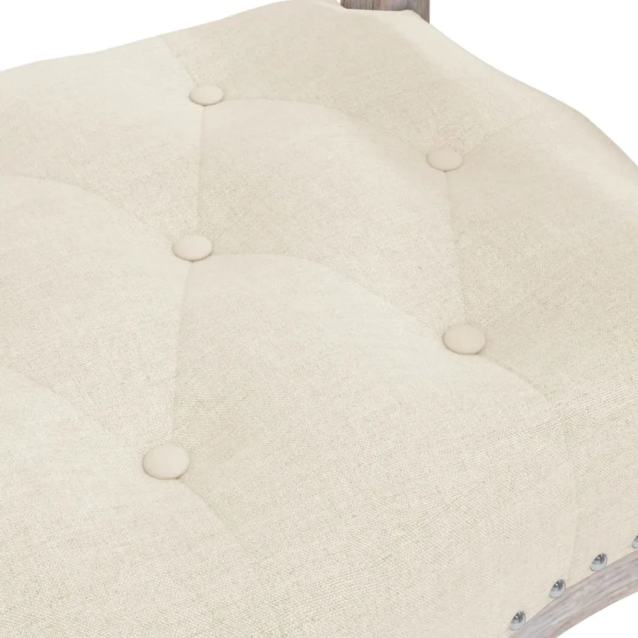 Banc 110x45x60 cm lin - 5