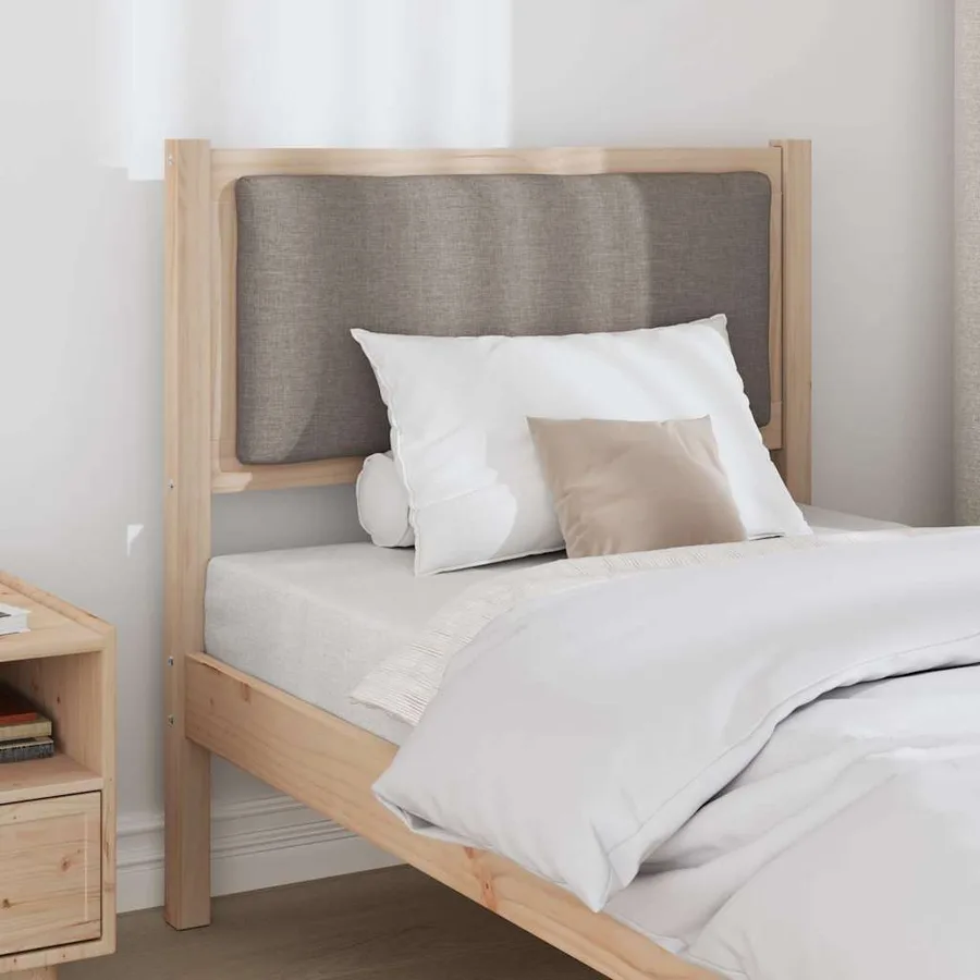 Tête de lit Autre Marron 75 cm Bois massif en pin - 3
