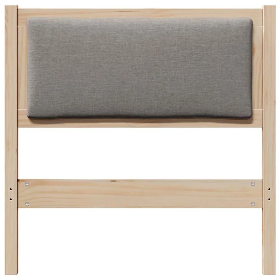 Tête de lit Autre Marron 75 cm Bois massif en pin - 4
