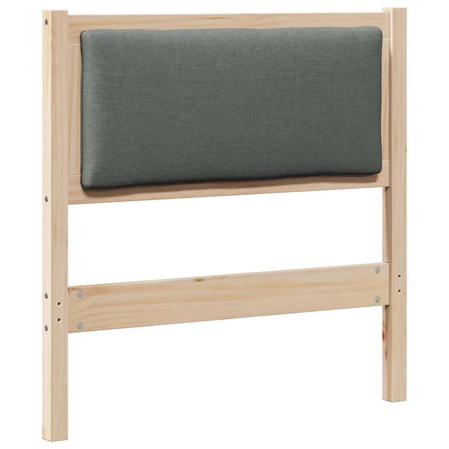 Tête de lit Autre Marron 75 cm Bois massif en pin - 2