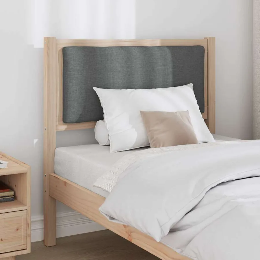 Tête de lit Autre Marron 75 cm Bois massif en pin - 3