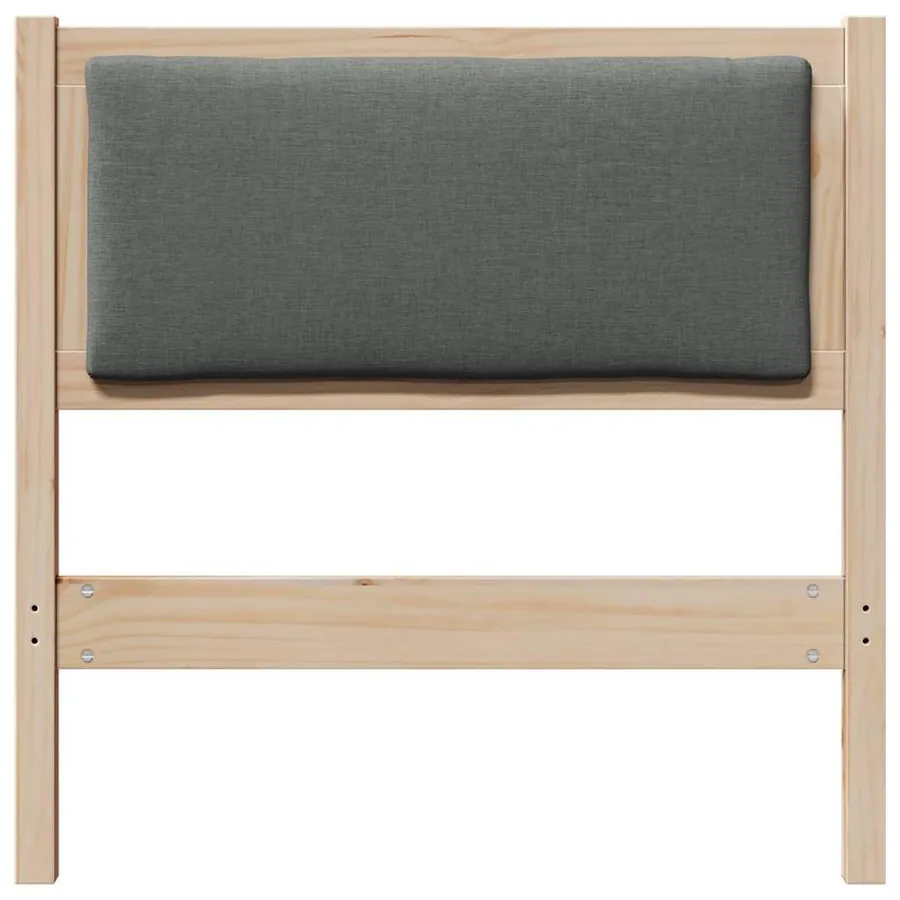 Tête de lit Autre Marron 75 cm Bois massif en pin - 4