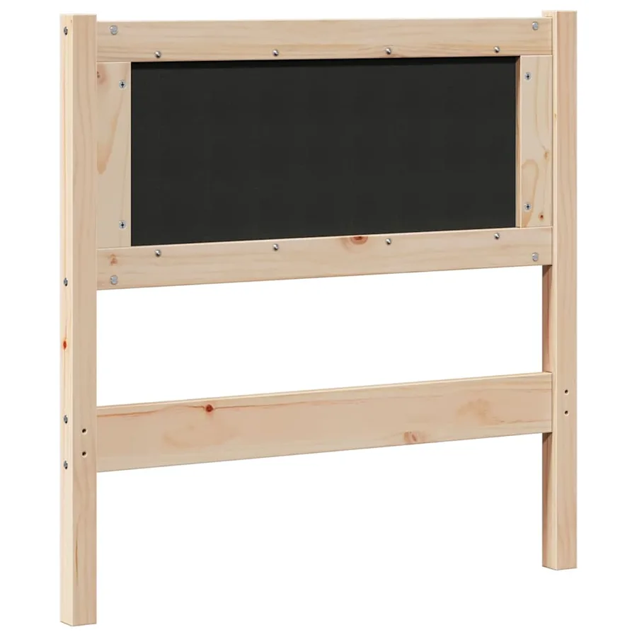 Tête de lit Autre Marron 75 cm Bois massif en pin - 6