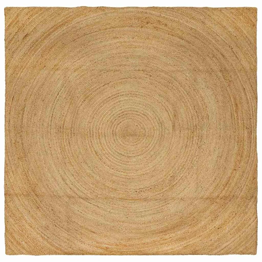 Tapis de surface Naturel 240 x 240 cm Jute