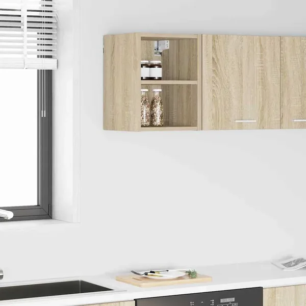 Armoire suspendue avec stockage Chêne Sonoma 30 x 29,5 x 40 cm