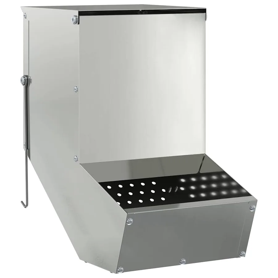 Distributeur pour lapins Argent 17,5 x 26 x 28,5 cm - 2
