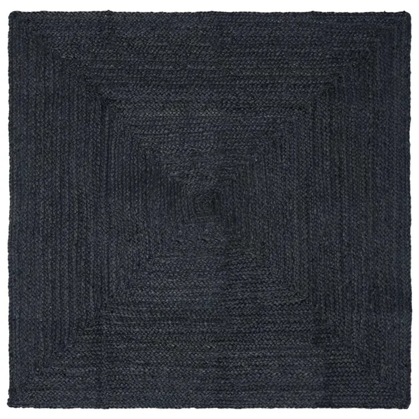 Tapis de surface Rectangulaire Gris foncé 120 x 120 cm Jute