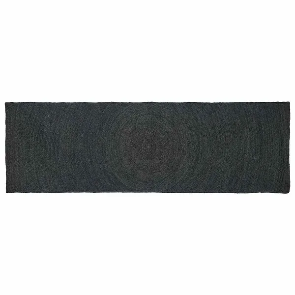 Tapis de surface Gris foncé 80 x 300 cm Jute