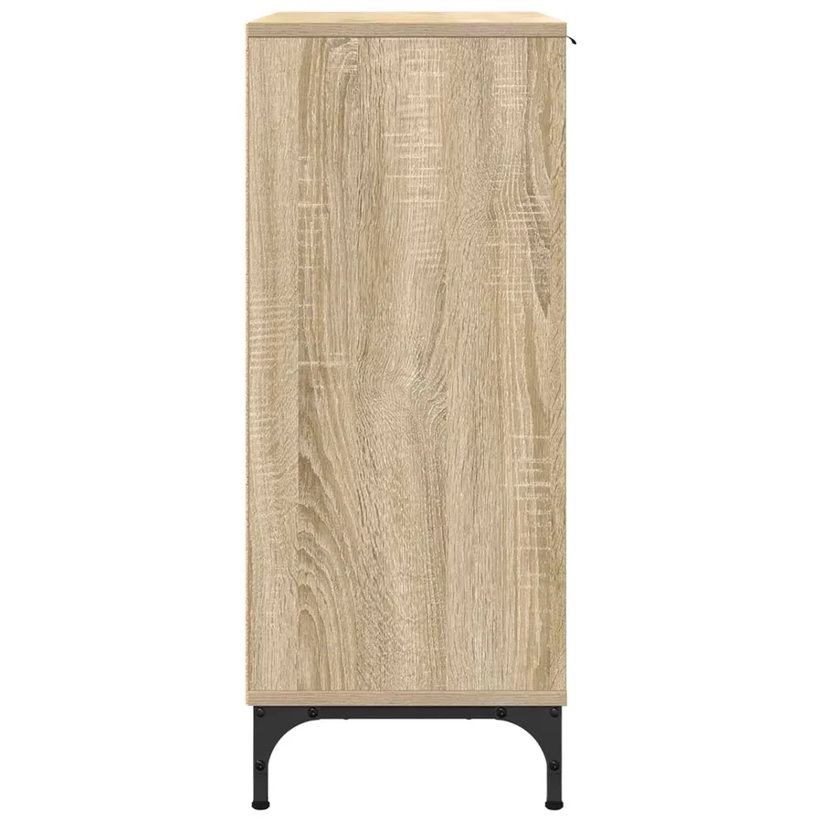 Buffet Chêne Sonoma 89,5 x 33 x 82 cm Bois d'ingénierie - 7