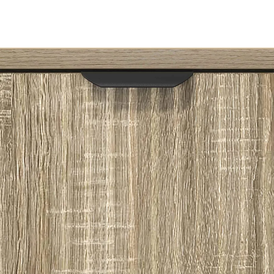 Buffet Chêne Sonoma 89,5 x 33 x 82 cm Bois d'ingénierie - 9