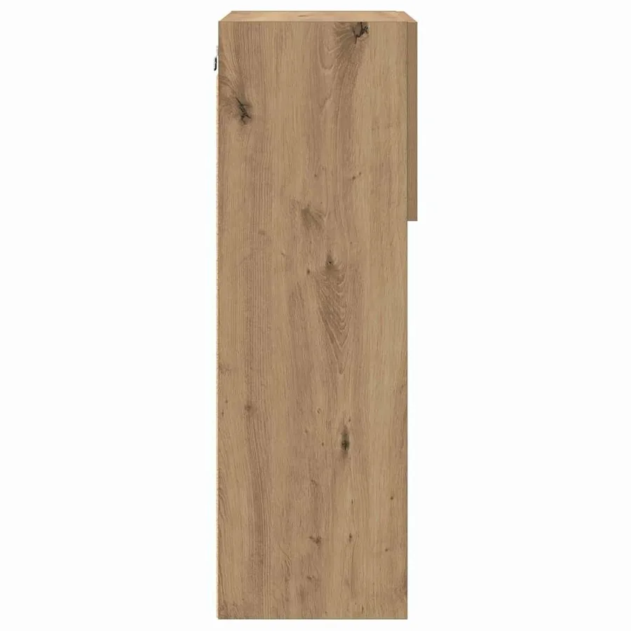 Meubles TV muraux 2 pcs Chêne artisanal Bois d'ingénierie - 9