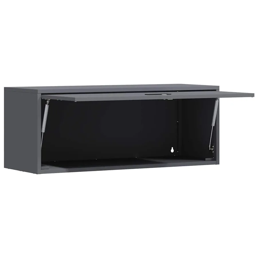 Armoire murale pour garage Anthracite 90 x 33 x 35 cm - 5