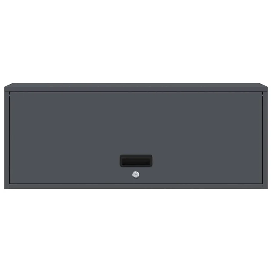 Armoire murale pour garage Anthracite 90 x 33 x 35 cm - 6