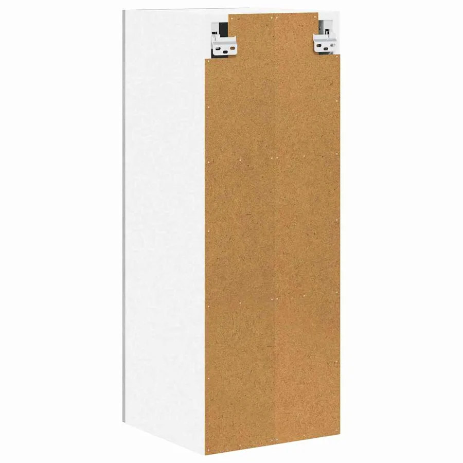 Armoire suspendue 2 pcs Gris Sonoma et Blanc 30 x 31 x 80 cm - 9