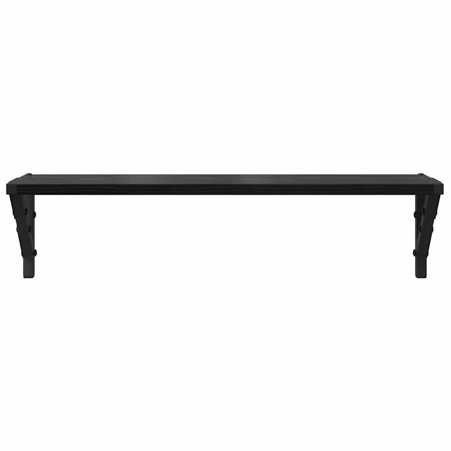 Étagères Murales 2 pcs Chêne noir 60 x 15 x 15,5 cm - 6