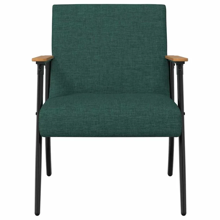 fauteuil Vert foncé tissu - 4