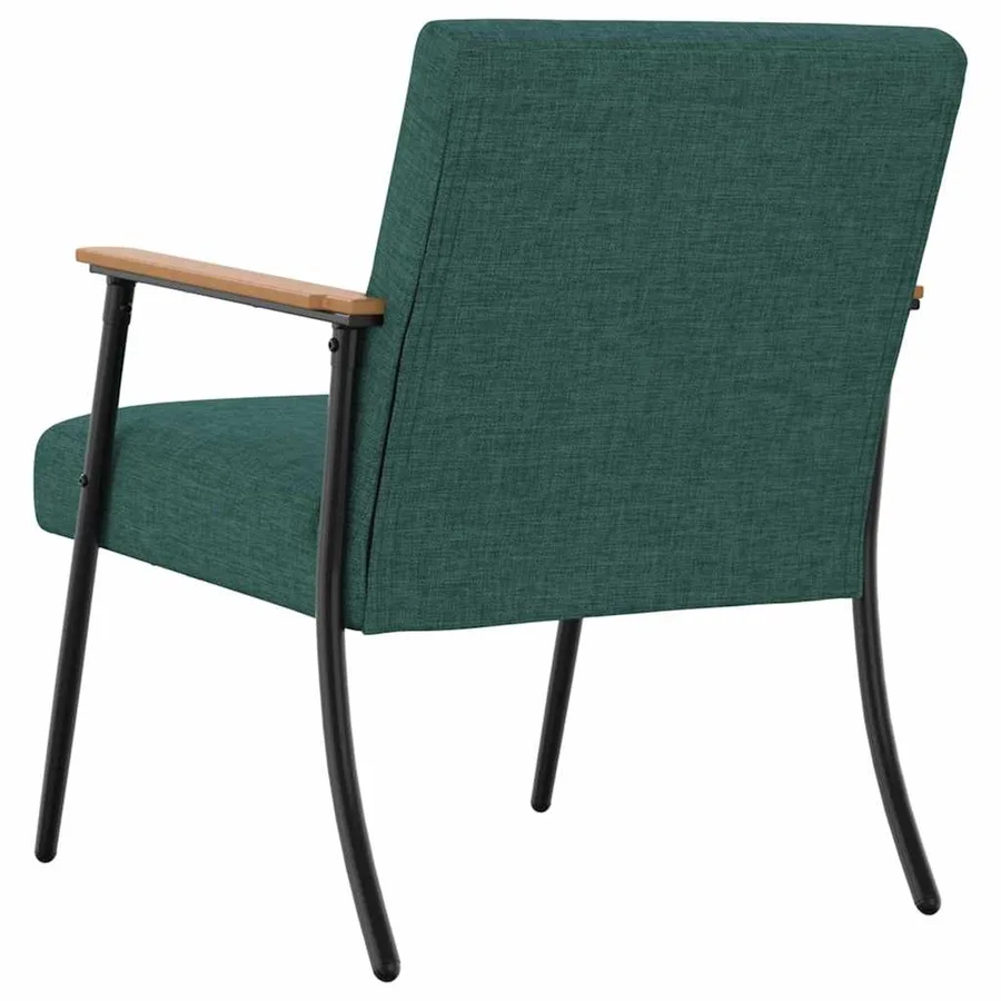 fauteuil Vert foncé tissu - 6