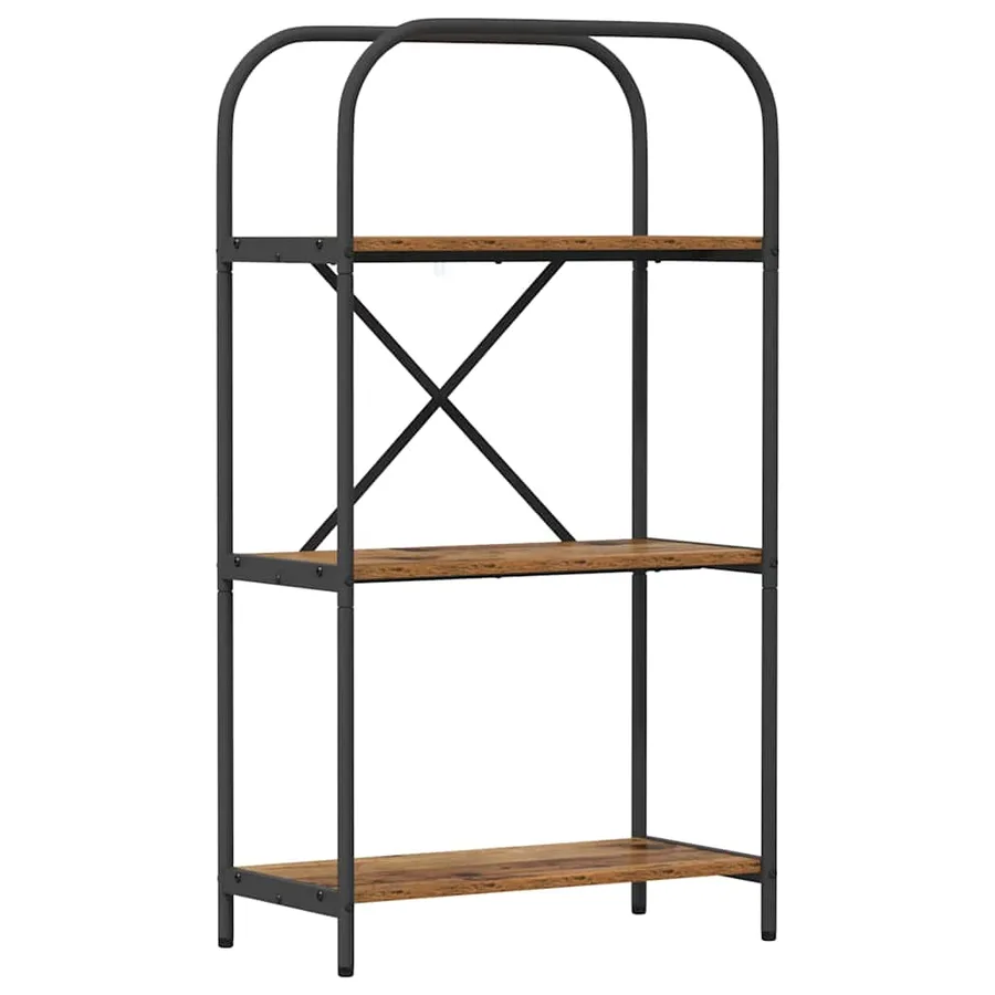 Étagère Bois ancien 60 x 30 x 109 cm Bois d'ingénierie - 2
