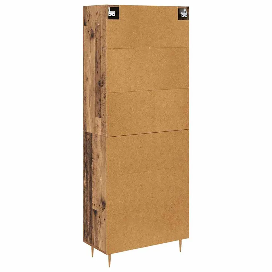 Haut Armoire Bois Ancien 69,5 x 34 x 180 cm Bois d'ingénierie - 10