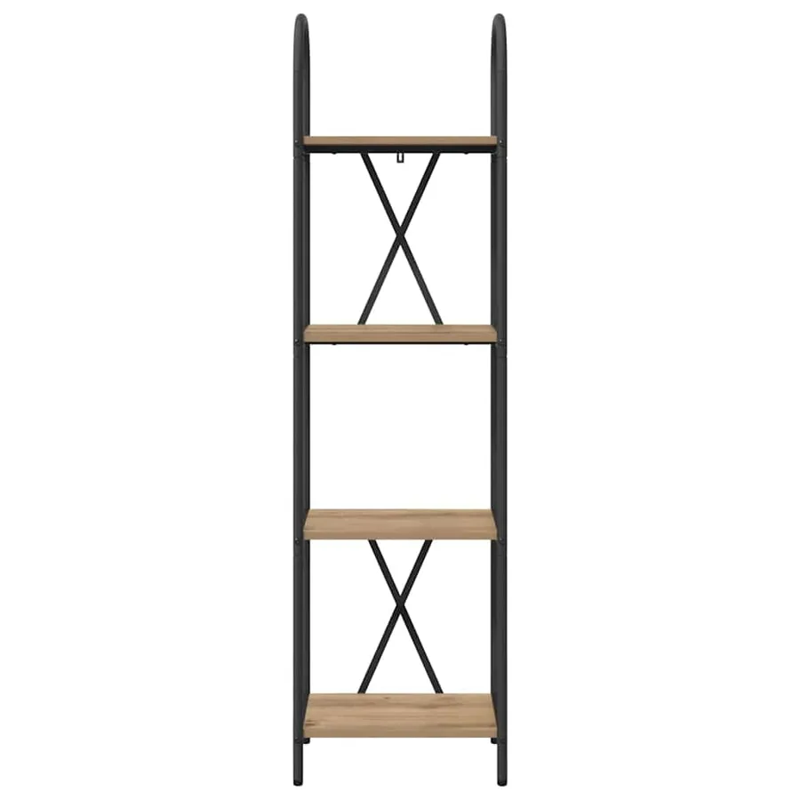 Étagère 4 niveaux 40 x 30 x 146 cm Bois d'ingénierie - 5