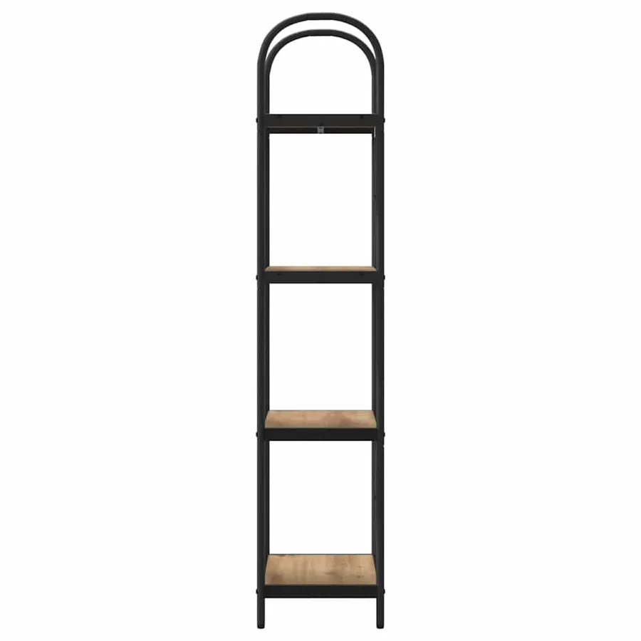 Étagère 4 niveaux 40 x 30 x 146 cm Bois d'ingénierie - 6