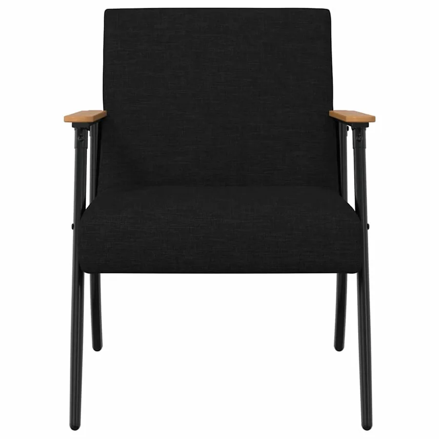 fauteuil Noir tissu - 4