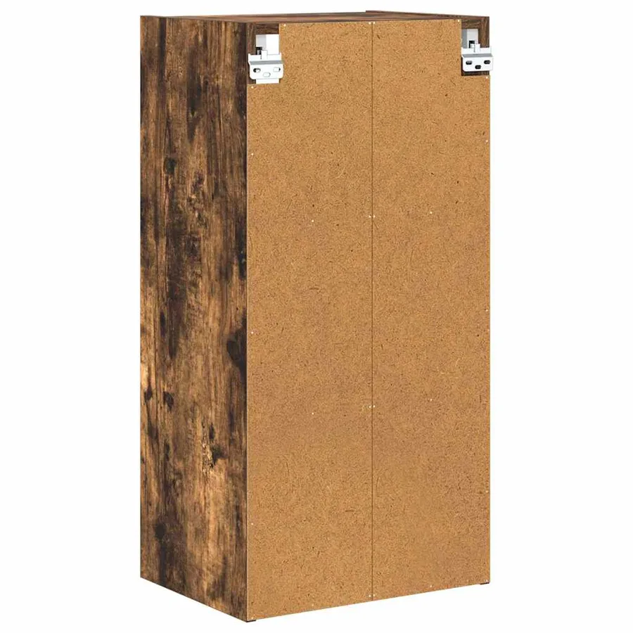 Armoire suspendue avec stockage Chêne fumé 40 x 29,5 x 80 cm - 7