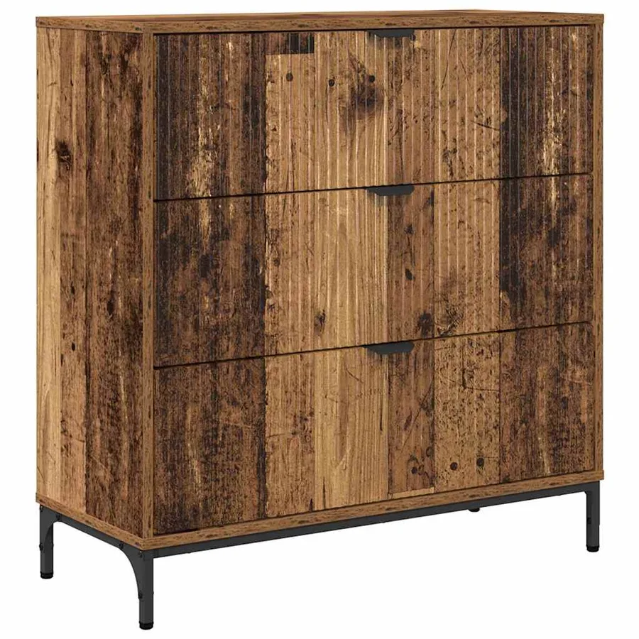 Buffet Bois ancien 79,5 x 33 x 82 cm Bois d'ingénierie - 2
