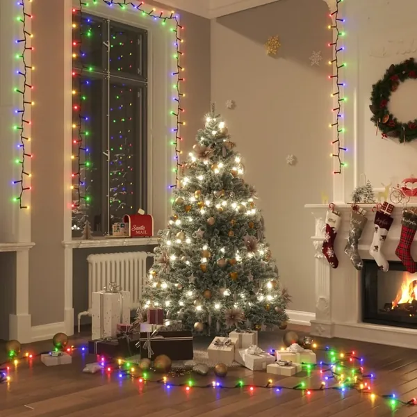 Guirlande LED compacte avec 2000 LED Multicolores 45 m PVC