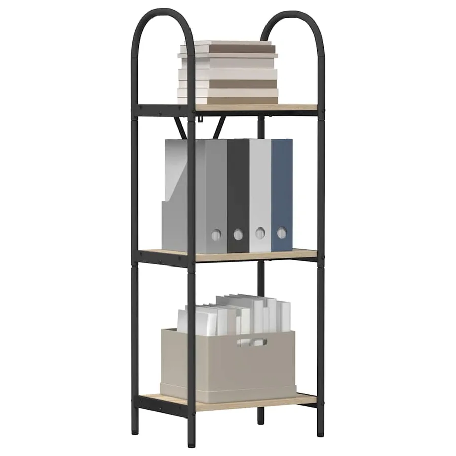 Étagère Chêne Sonoma 40 x 30 x 109 cm Bois d'ingénierie - 3